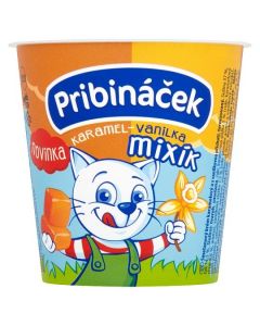 PRIBINACEK MIXIK VANILKA + KARAMEL 125g LIPTOV (BOX - 15pcs)