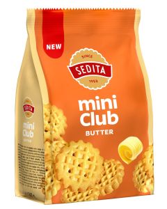 SEDITA MINI CLUB BUTTER 160g (BOX - 10)
