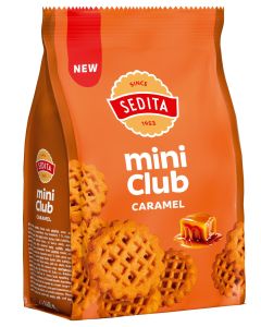 SEDITA MINI CLUB CARAMEL 160g (BOX - 10PCS)