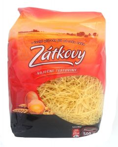 ZATKA NITOVKY VAJECNE TESTOVINY - 500g (box of 12)