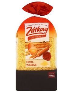ZATKOVY VLASOVE NUDLE EXTRA - 400g (box of 10)