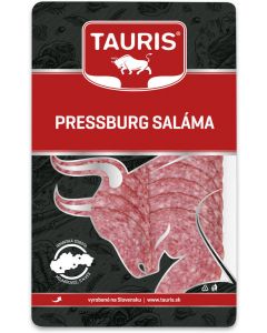 PRESSBURG SALAMA - 75g TAURIS  (box of 15)