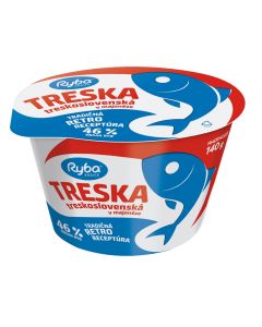TRESKOSLOVENSKA TRESKA V MAJONEZA 140G RYBA (BOX - 16PCS)