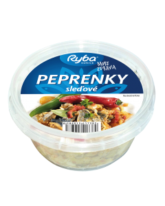 SLEDOVE PEPRENKY 140g RYBA (BOX - 6pcs)