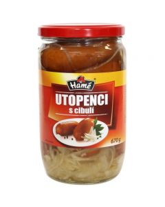 UTOPENCI S CIBULI 670g HAME (BOX - 4pcs)