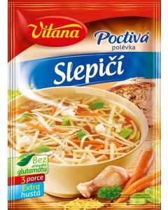 POCTIVA SLEPICI POLEVKA 85g VITANA