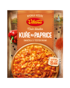 KURE NA PAPRICE S TESTOVINAMI 167G VITANA (BOX - 8PCS)