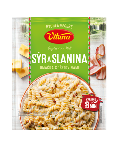 SYROVA SE SLANINOU OMACKA S TESTOVINAMI 163G VITANA (BOX - 8PCS)